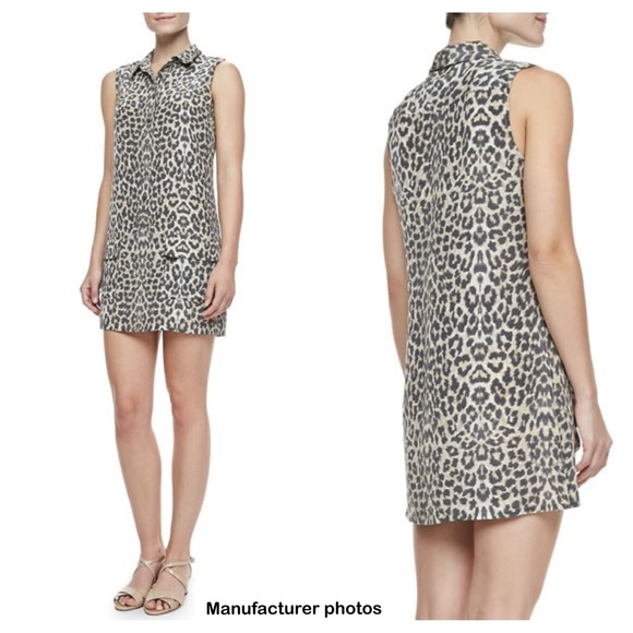 Equipment Lucida Leopard-Print Silk Dress - Picture 10 of 10